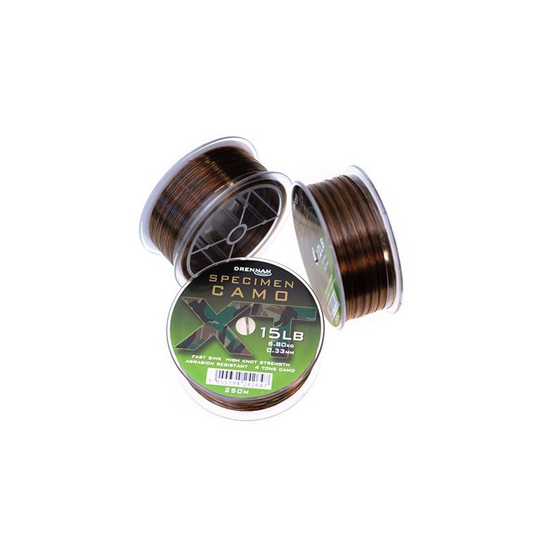 Żyłka Drennan Specimen Camo XT 250m