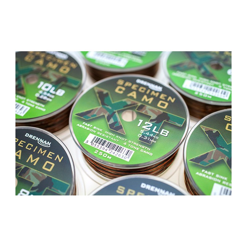 Żyłka Drennan Specimen Camo XT 250m