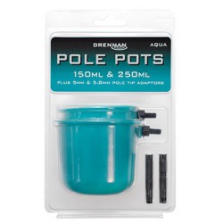 Kubki zanętowe Drennan Pole Pots - Aqua