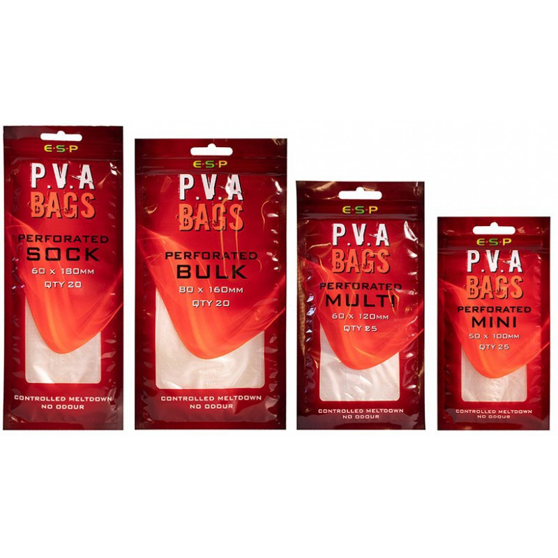 Worki E-S-P PVA Perforated - Bulk 80x160mm