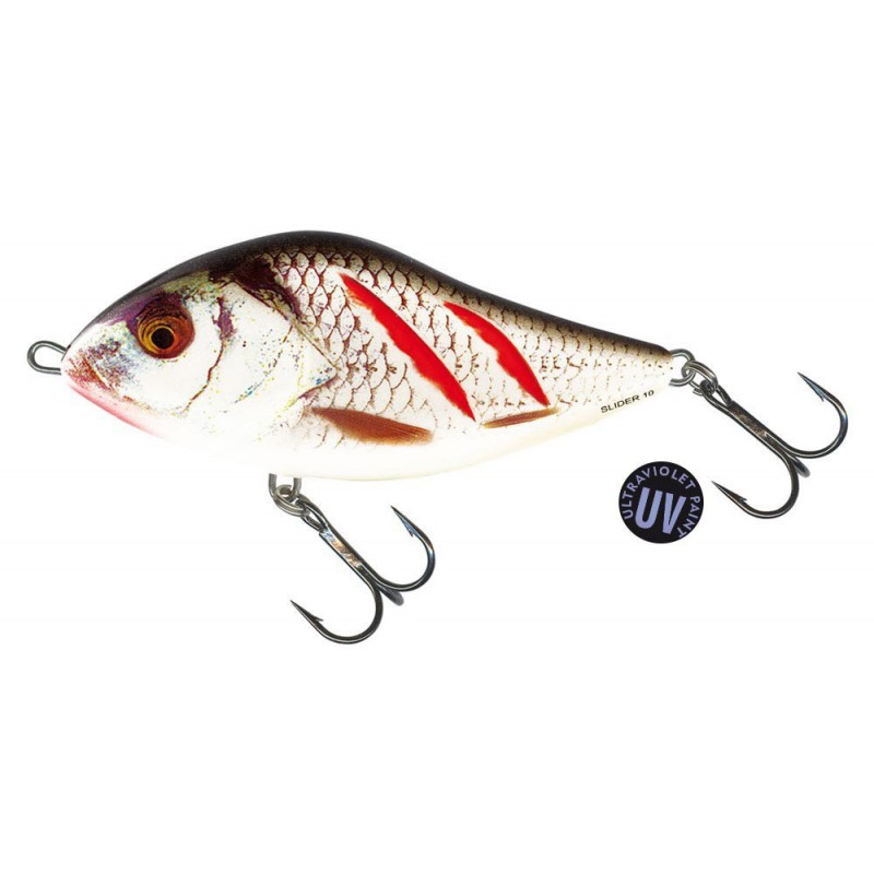 Wobler Salmo Slider 7,0cm Floating - WRGS / Wounded Real Grey Shiner