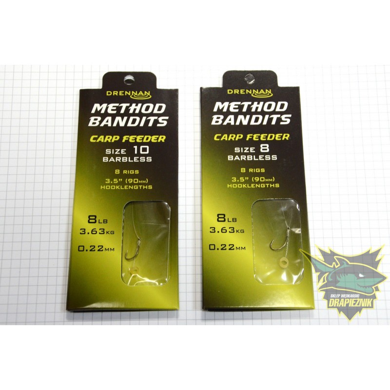 Przypony Drennan Method Bandits Carp Feeder - roz.16