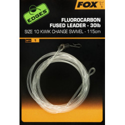 Fox Edges Fluorocarbon Fused Leaders Kwik Change - 30lb 115cm Kwik Change 10
