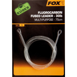 Fox Edges Fluorocarbon Fused Leaders - 30lb 75cm Multi Purpose