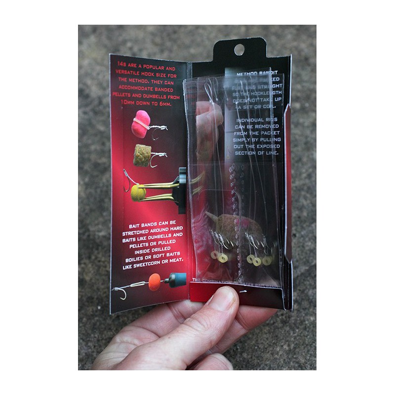 Przypony Drennan HOOK TO PLATE Carp Bandit - roz.18