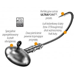 Główki jigowe Dragon FOOTBALL