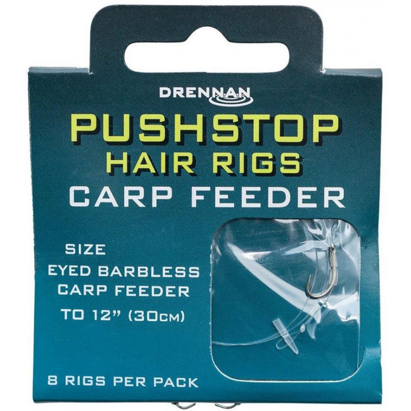 Przypony Drennan Pushstop Hair Rigs Carp Feeder - roz.8