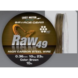 Materiał przyponowy Savage Gear RAW 49 10m