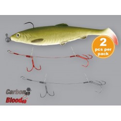 Dozdrojka Savage Gear Carbon49 Double Stinger - hak 1