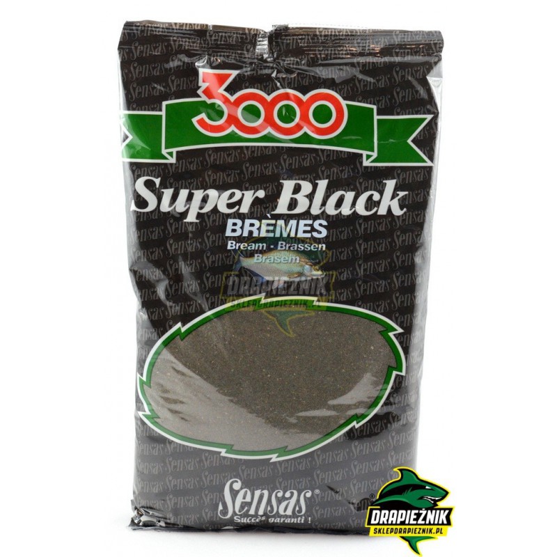 Zanęta Sensas 1kg - 3000 Super Black Bremes