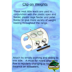 Dociążenie do koszyków Nisa Clip-On Weights - 5g