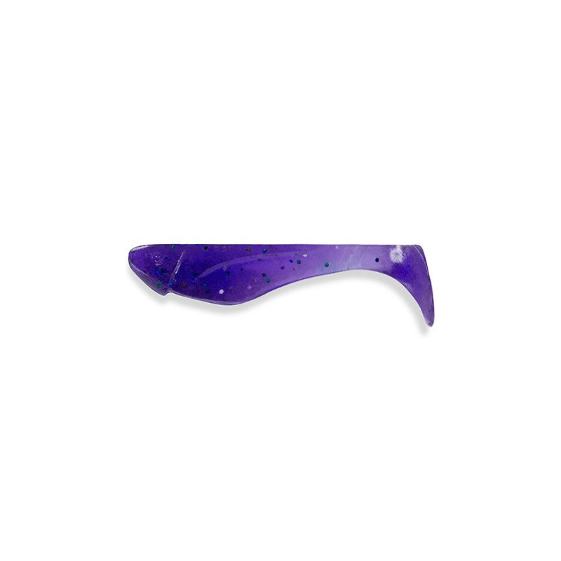 FishUp Wizzy 1.5" - 060 Dark Violet / Peacock & Silver
