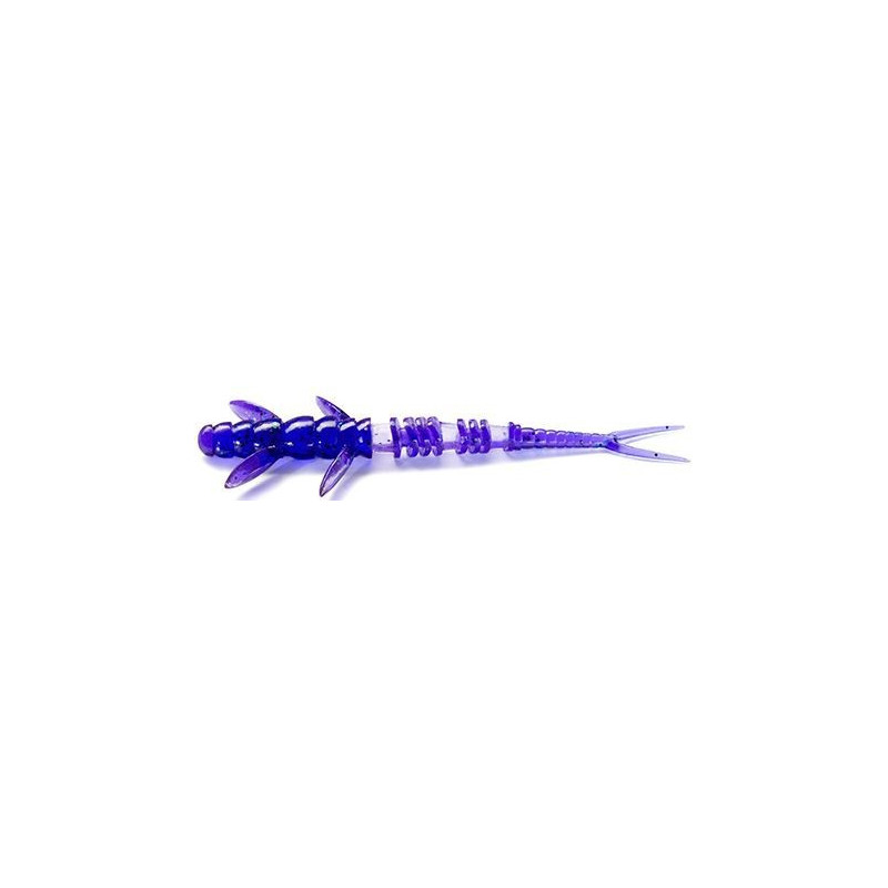 FishUp Flit 3" - 060 Dark Violet / Peacock & Silver