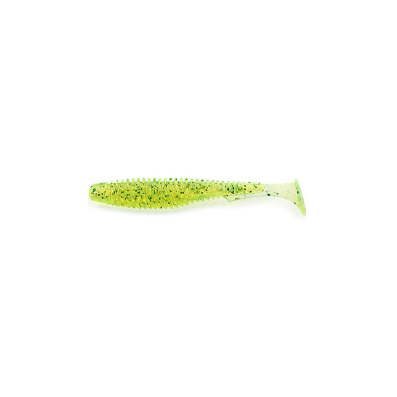 FishUp U-Shad 2" - 026 Flo Chartreuse/Green