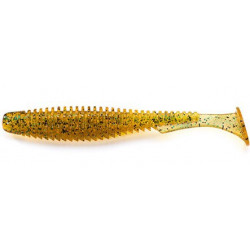 FishUp U-Shad 3" - 036 Caramel/Green & Black