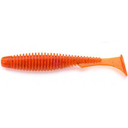 FishUp U-Shad 3" - 049 Orange Pumpkin/Black