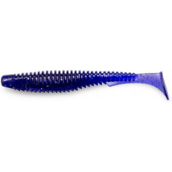 FishUp U-Shad 3" - 060 Dark Violet / Peacock & Silver