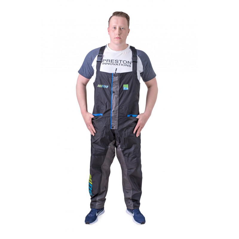 Spodnie Preston Drifish Bib & Brace - roz.M