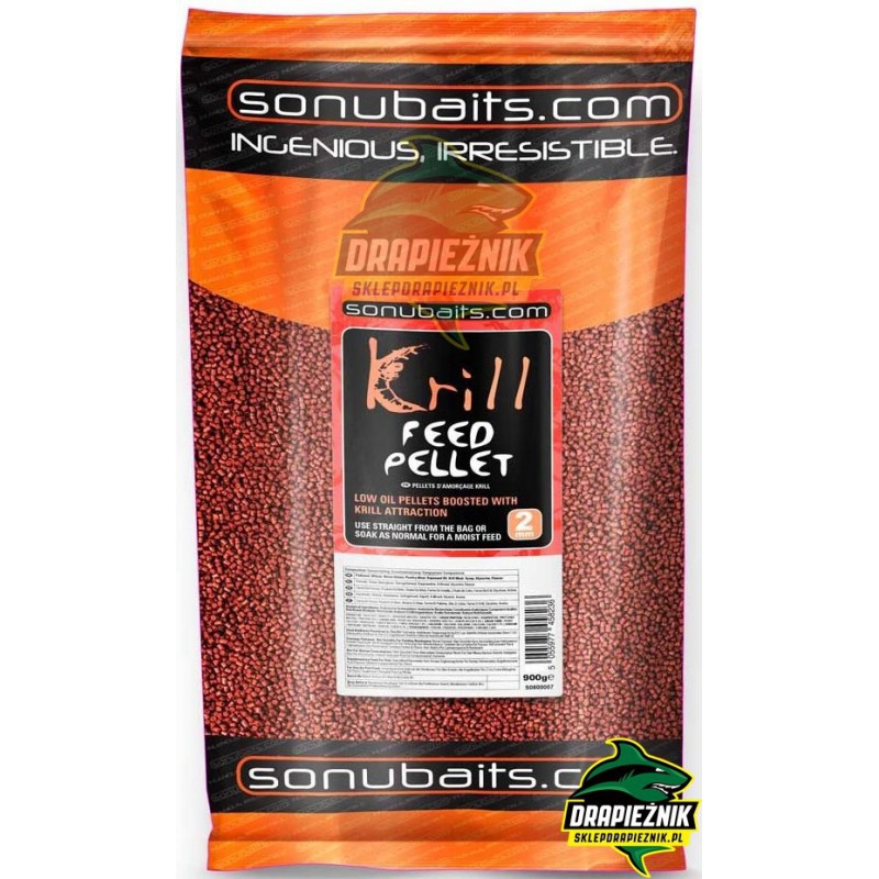 Sonubaits Feed Pellets 2mm - Krill // Krylowy