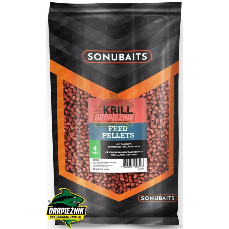 Sonubaits Feed Pellets 4mm - Krill // Krylowy