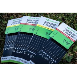 Korum Quickstops Hair Rigs Big Fish BARBLESS 10cm