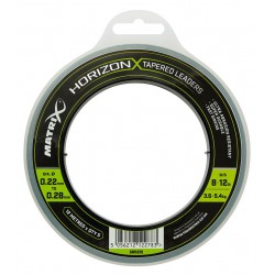 Strzałówka Matrix Horizon X Tapered Leaders 0.22-0.28mm