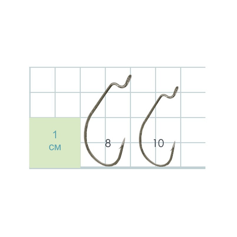 Haczyki Gurza WORM 101 LES