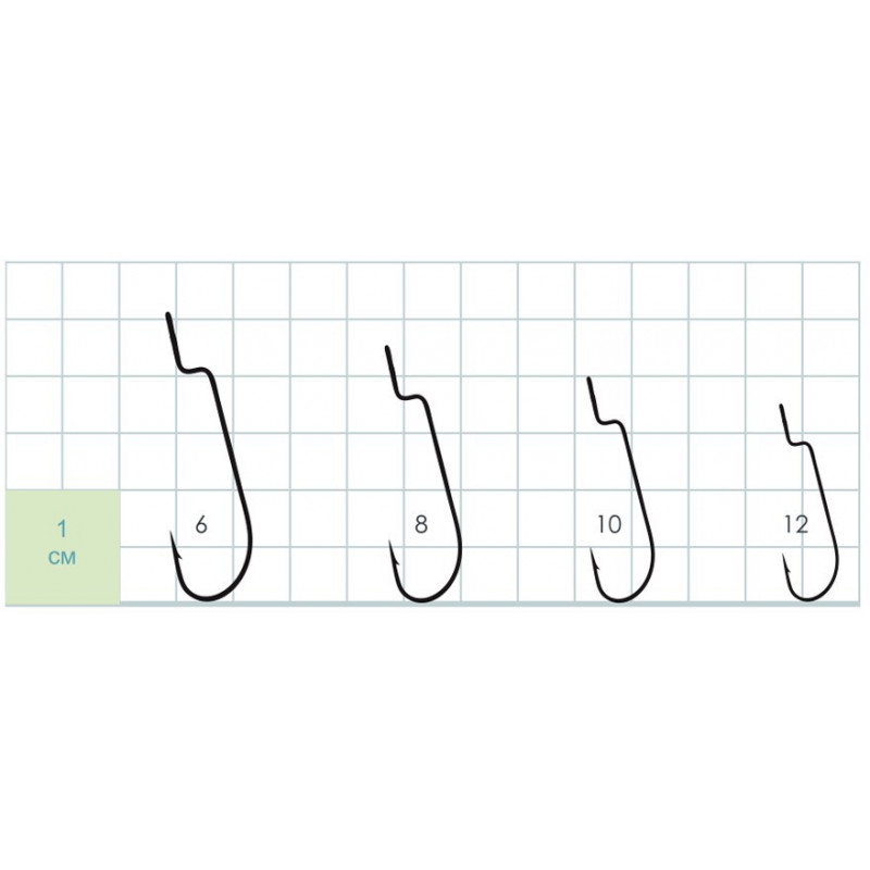 Haczyki Gurza WORM 210 LE