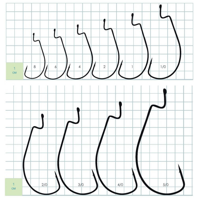 Haczyki Gurza SHANK EWG LE