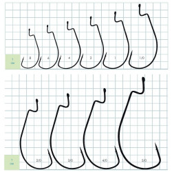 Haczyki Gurza SHANK EWG LE