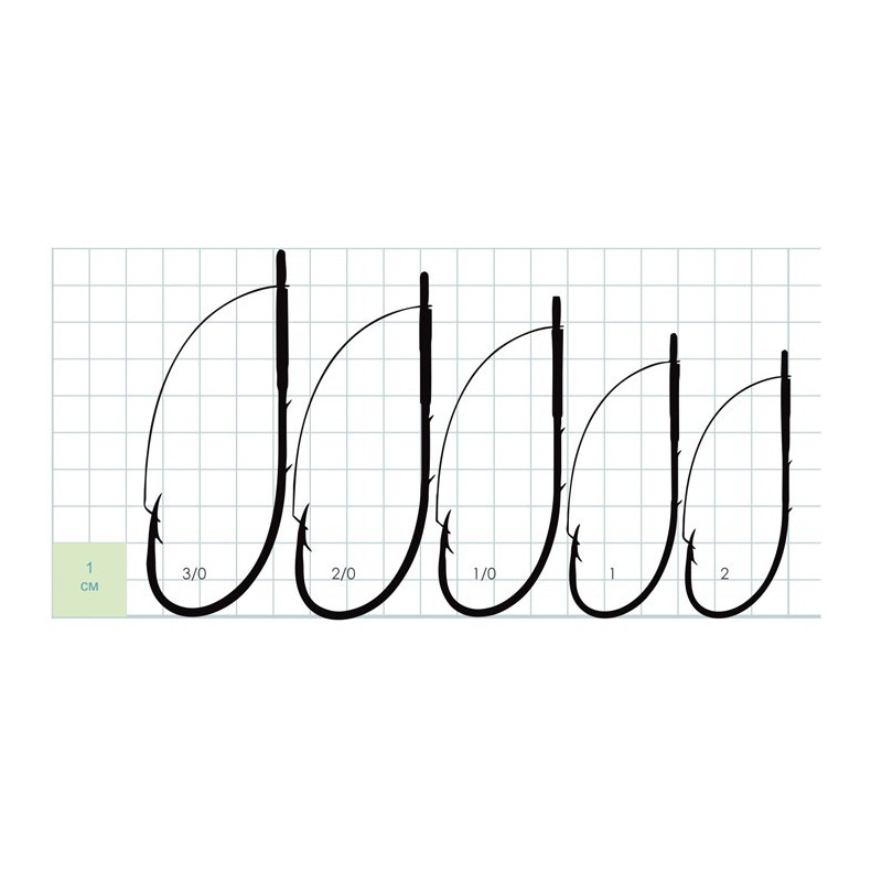 Haczyki Gurza SINGLE BEAK HOOK