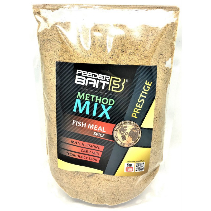 Zanęta Feeder Bait PRESTIGE Method Mix 800g - Fish Meal Spice