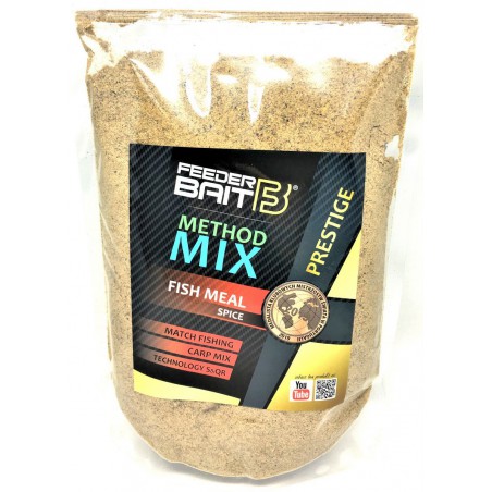 Zanęta Feeder Bait PRESTIGE Method Mix 800g - Fish Meal Spice