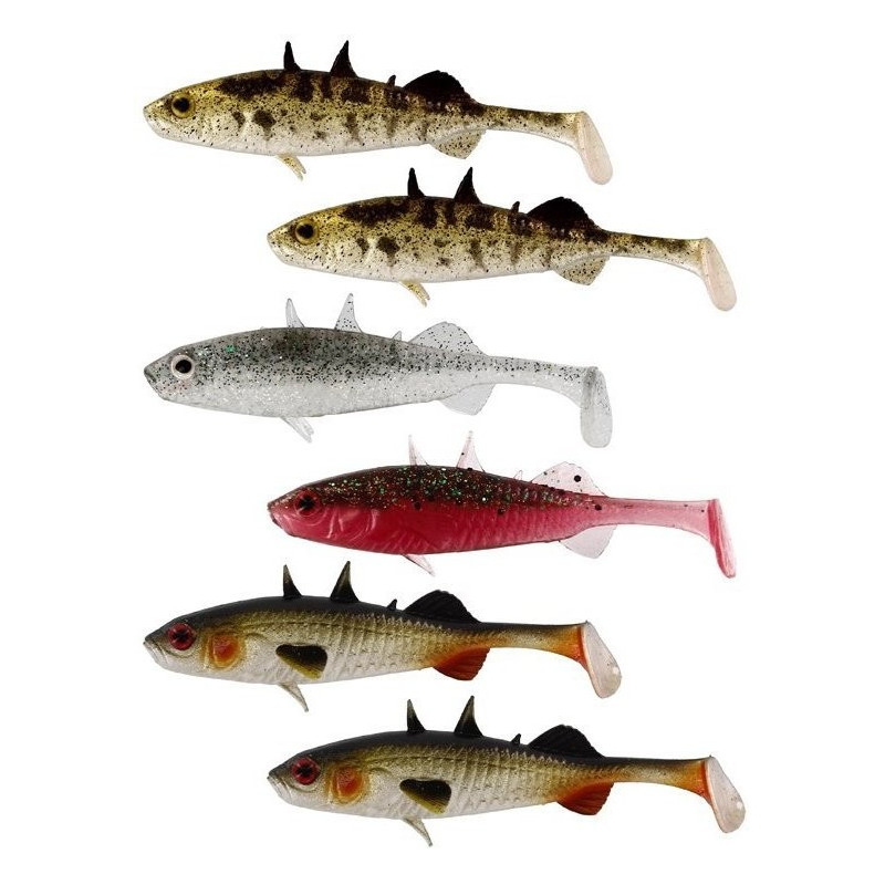 Westin Stanley The Stickleback 5.5cm - Clear Water Mix 6pcs
