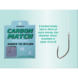 Przypony Drennan Carbon Match 30cm - roz.18