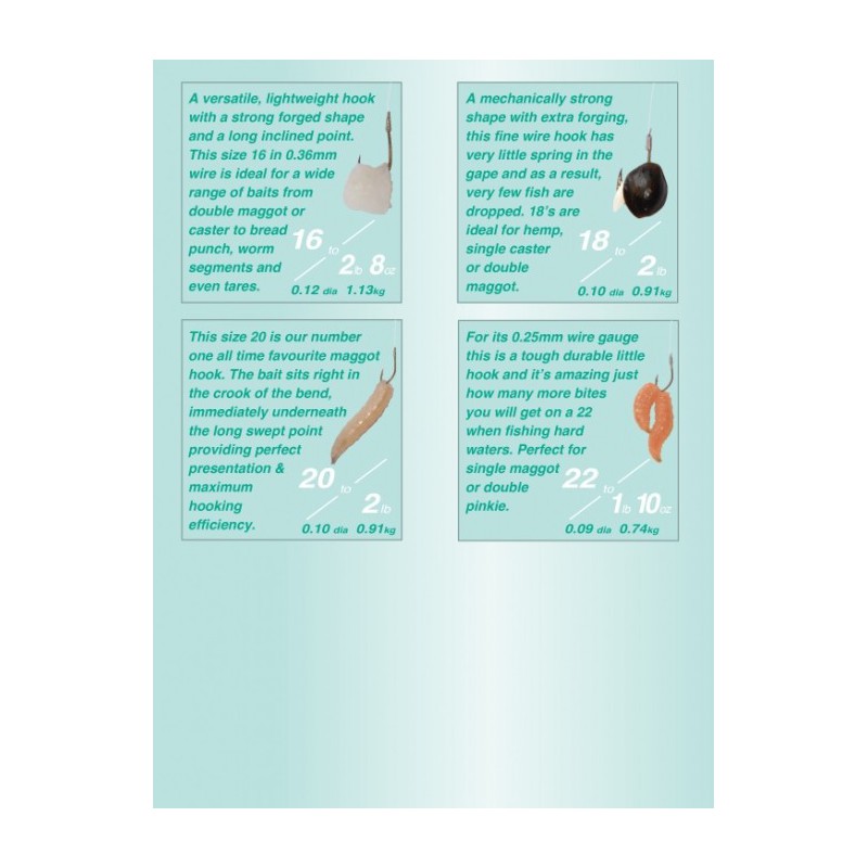 Przypony Drennan Carbon Match 35cm - roz.20