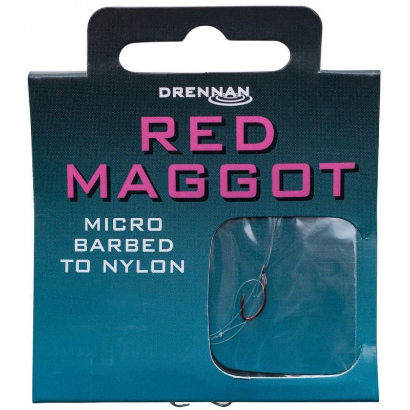Przypony Drennan Red Maggot 30cm - roz.14
