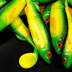 Angry Perch Jointed 13.5cm - GY