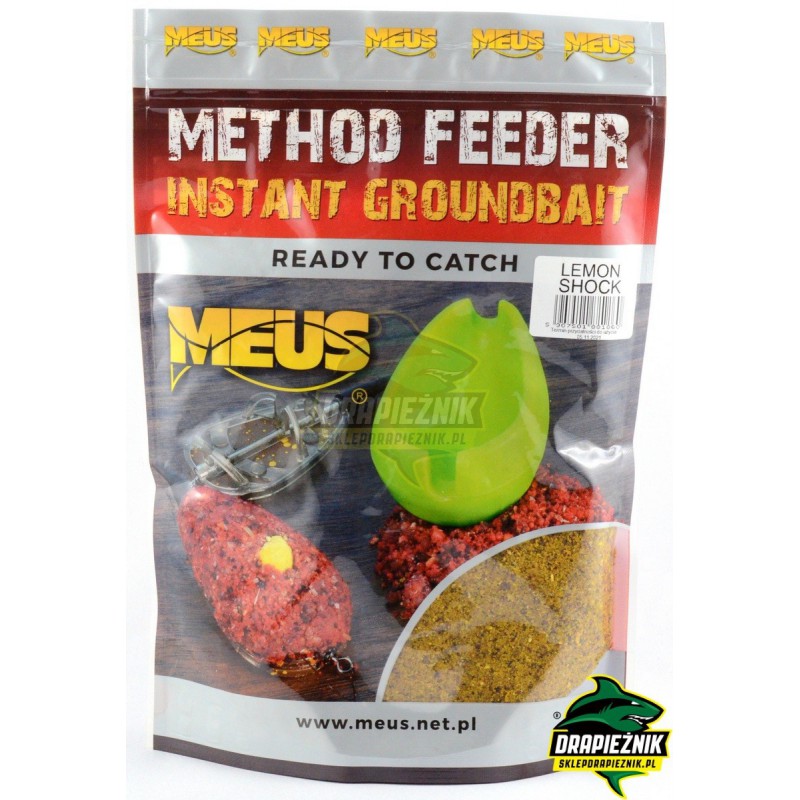 Zanęta MEUS Method Feeder Instant Groundbait 700g - Lemon Shock
