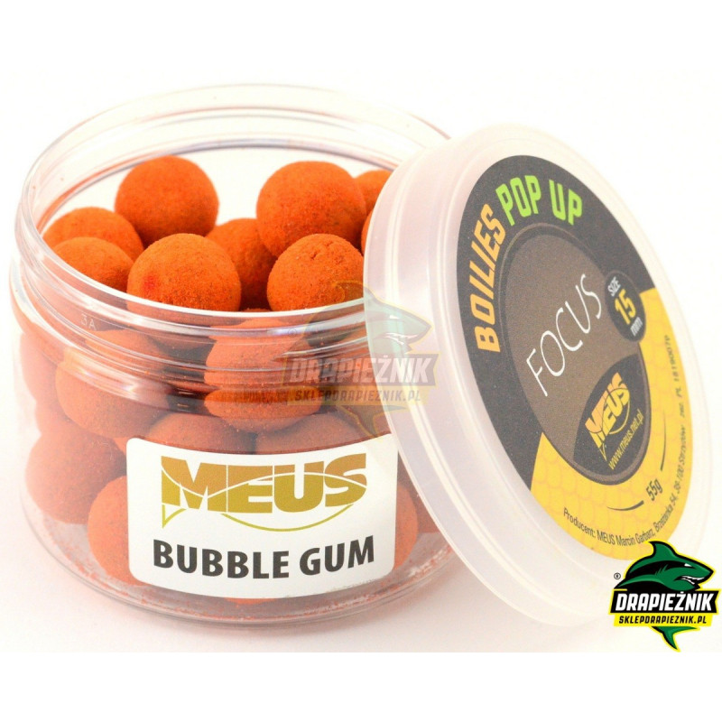 Kulki MEUS Focus POP-UP na włos 15mm - Bubble Gum