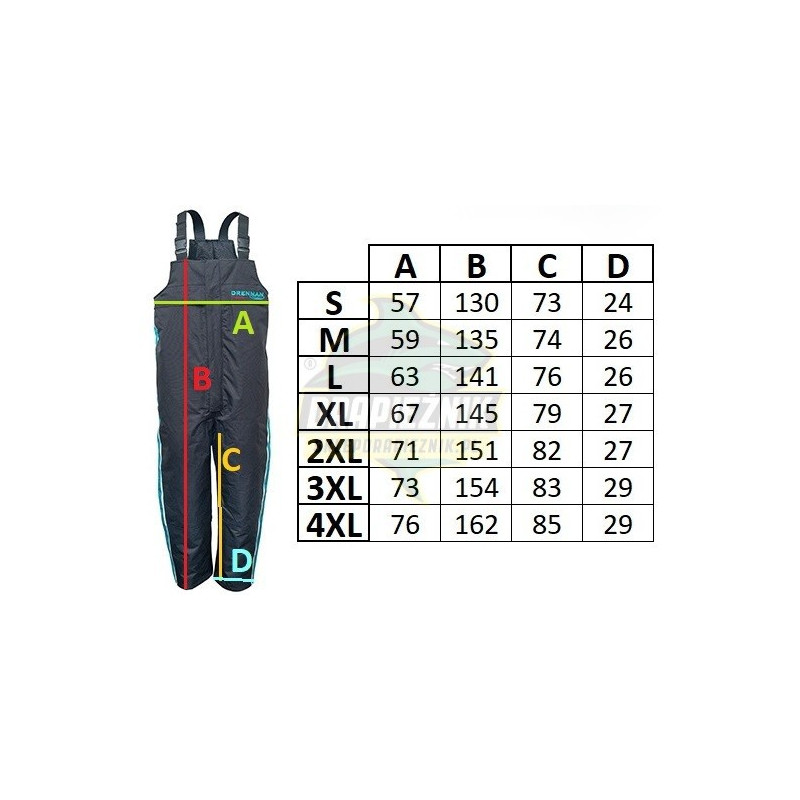 Spodnie Drennan Thermal Salopettes 25K
