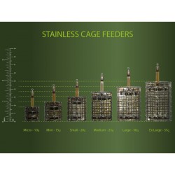 Koszyk zanętowy Drennan Stainless Oval Cage Feeder - Small 20g