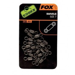 Fox Edges - Swivels roz. 7