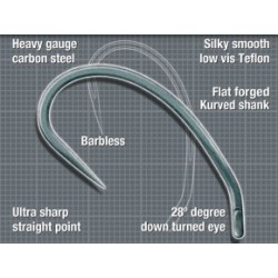 Haczyki Korda Kurv Shank BARBLESS - roz. 1