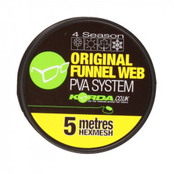 Korda PVA REFILL - Original Funnel Web - HEX 5m