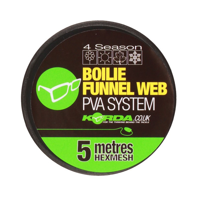 Korda PVA REFILL - Boilie Funnel Web - HEX 5m
