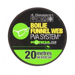 Korda PVA REFILL - Boilie Funnel Web - HEX 20m