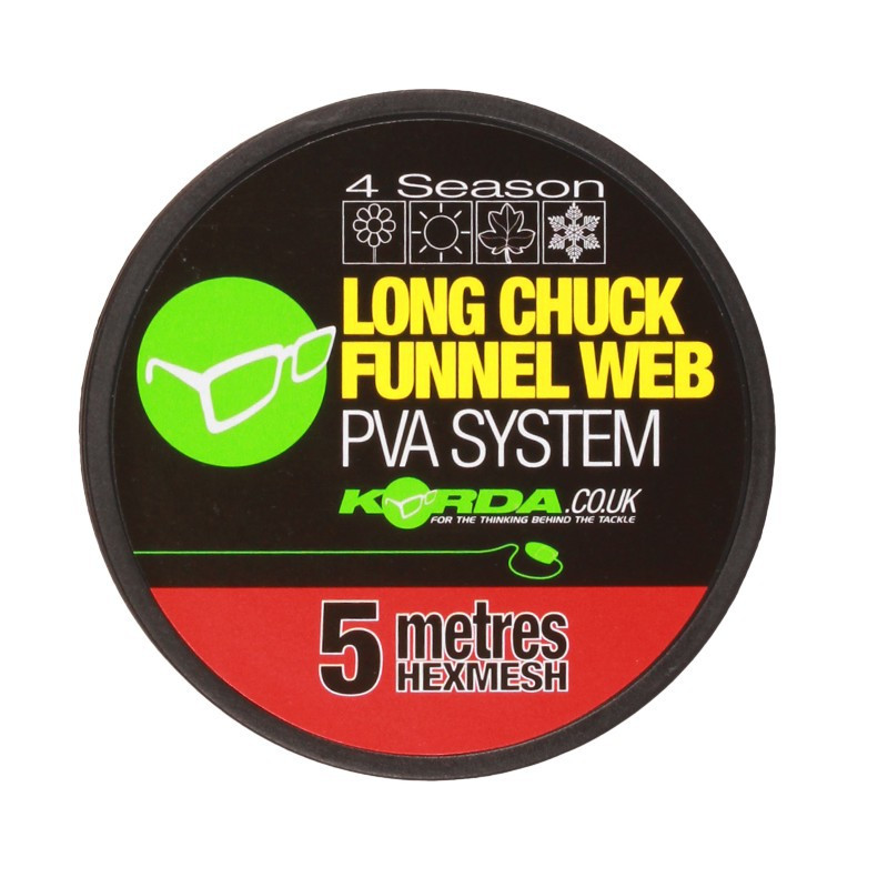 Korda PVA REFILL - Long Chuk Funnel Web - HEX 5m