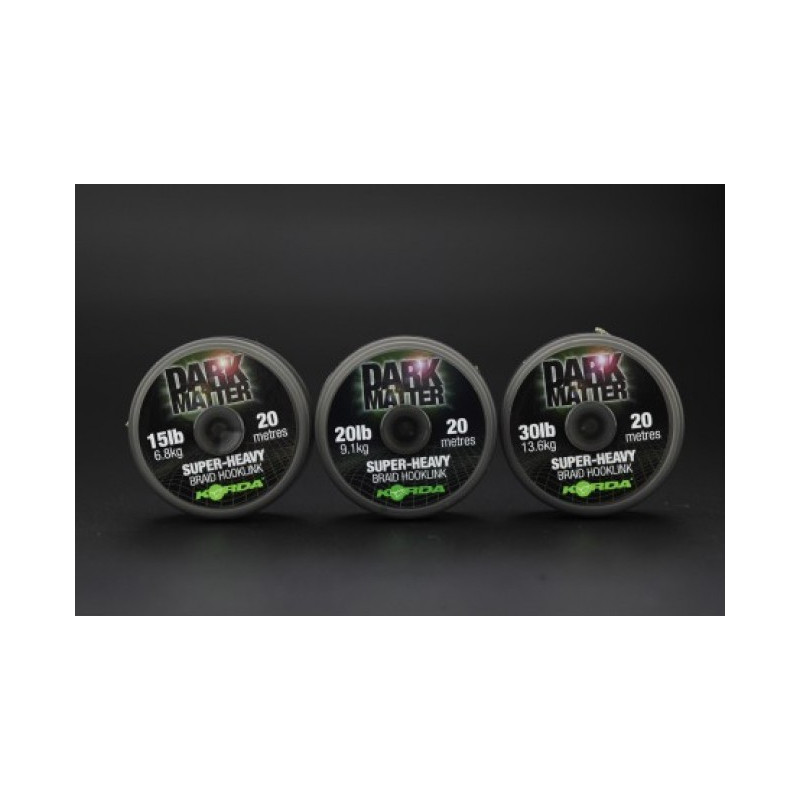 Materiał przyponowy Korda Dark Matter Braid Hooklink 20m