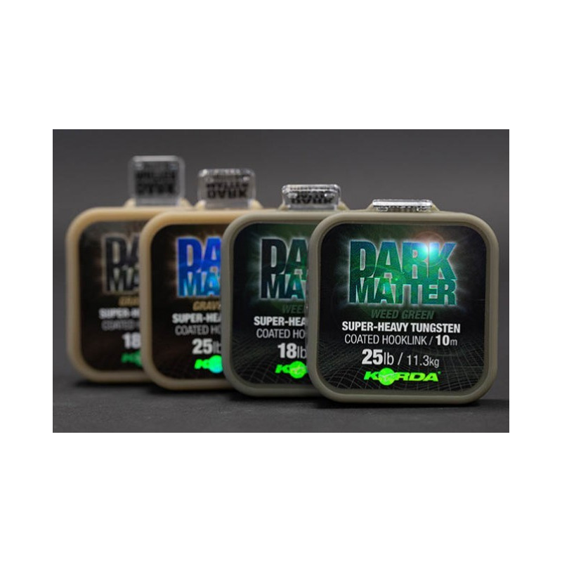 Materiał przyponowy Korda Dark Matter Super-Heavy Tungsten Hooklink 10m